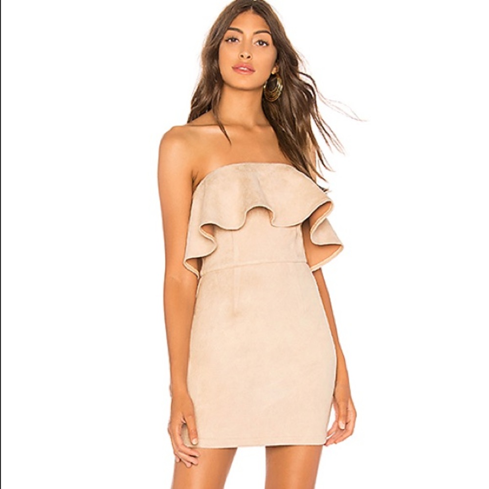 superdown Rebecca Strapless Dress
